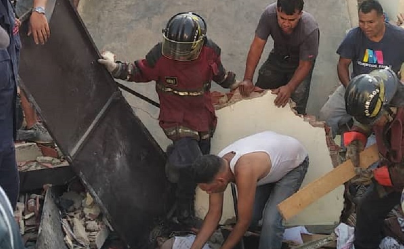 explosión de gas en Los Erasos de San Bernardino en Caracas