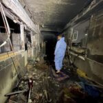 explosión en un hospital de Bagdad