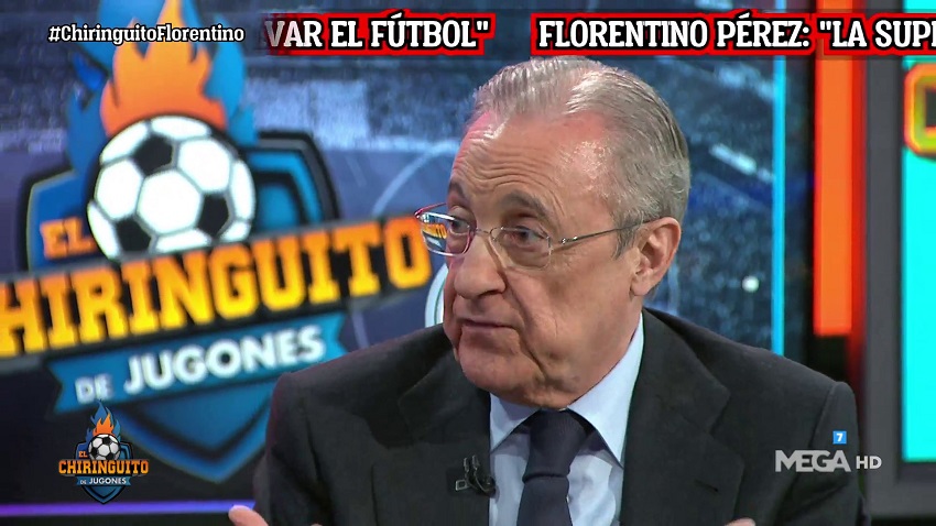 Hacemos la Superliga para salvar el fútbol, dice Florentino Pérez en El Chiringuito