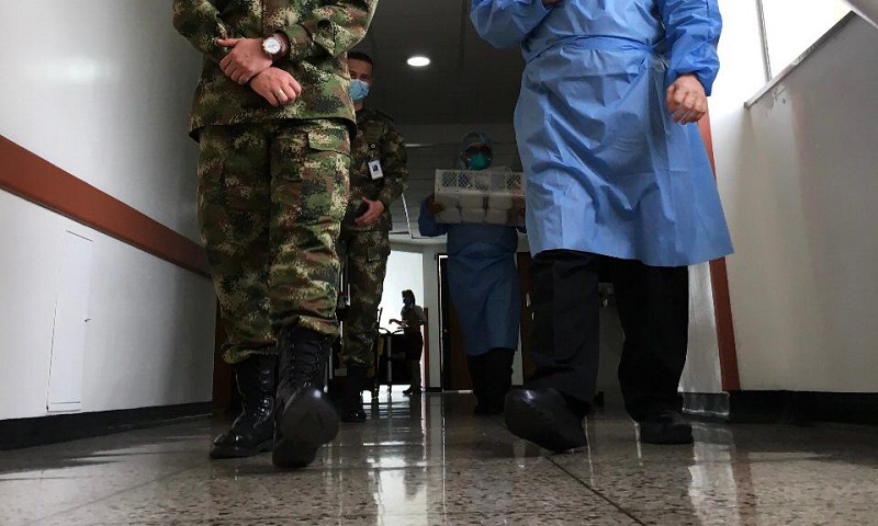 Robo de armas en Hospital Militar de Bogotá, uno de los sitios más custodiados de Colombia