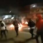 Noche de violencia en Suba entre manifestantes y policía