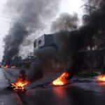 En Turbo bloquean la vía al Urabá por el paro 28A