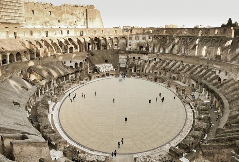 El Coliseo romano recuperará su arena en 2023 con un proyecto ecosostenible