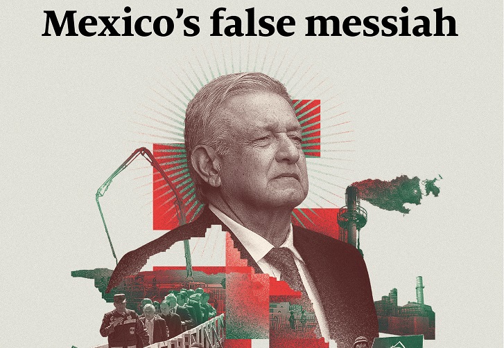 "El Falso Mesías", The Economist señala a AMLO