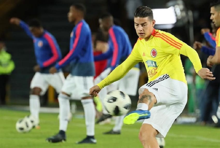 James lidera la convocatoria de Colombia en la que no aparecen Falcao ni Murillo