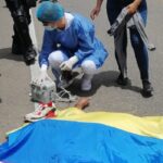 John Eder González murió electrocutado en la marcha de Neiva