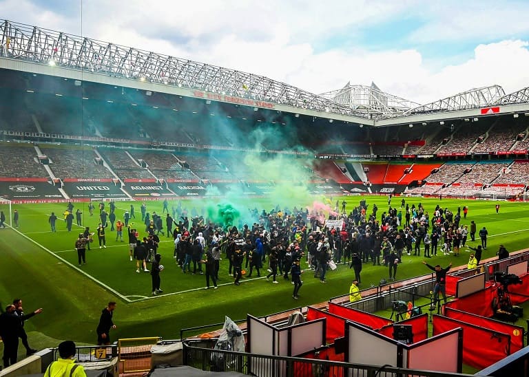 Manchester United Protestas