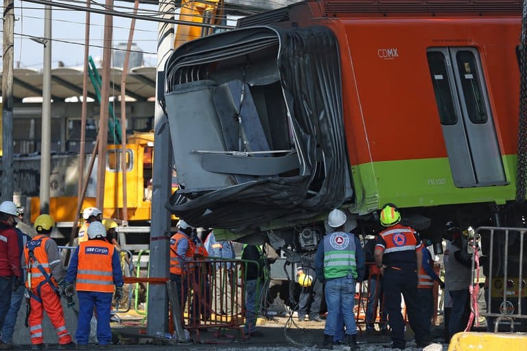 Principales accidentes de metro con víctimas mortales de los últimos 30 años