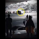 Captan disparos y la huida de una camioneta en puente de la 4 Sur