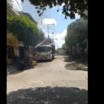 Una casa destruida en Las Gaviotas de Caucasia por explosión de cilindro