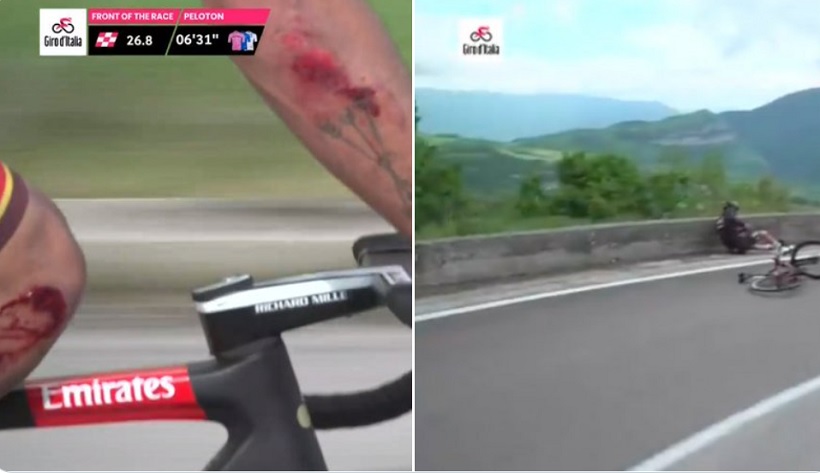 Magullado: Fernando Gaviria y la etapa 8 del Giro