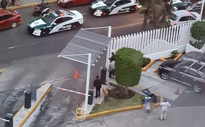 Asesinato a balazos en estacionamiento del Hospital Ángeles Lindavista