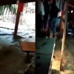 Se cayó el techo de il Forno en San Lucas en pleno servicio