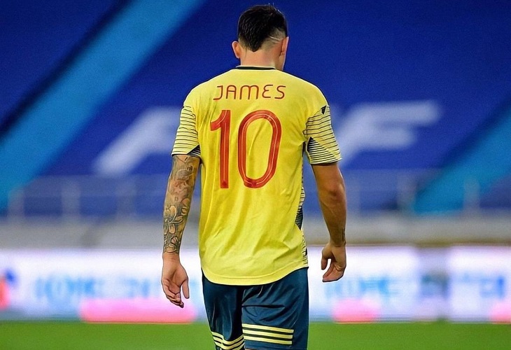 James Rodríguez queda por fuera de selección Colombia
