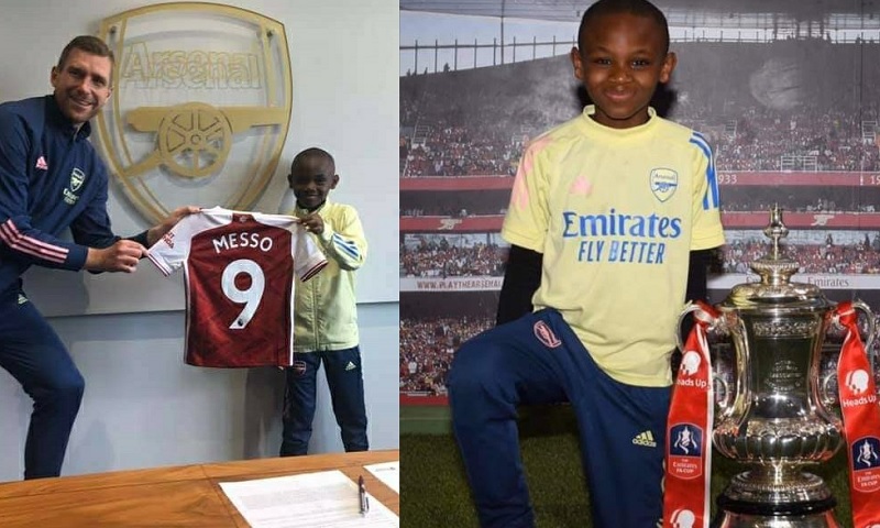 Leo Messo, el fichaje de 10 años que hizo el Arsenal