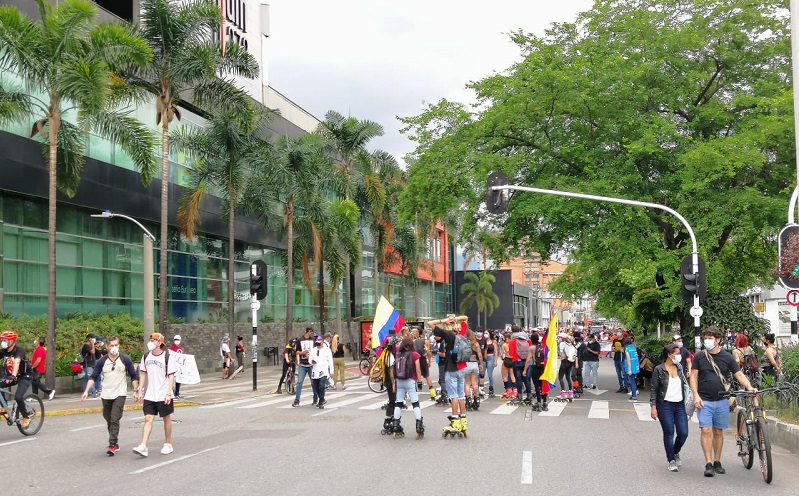 En Medellín 36 personas siguen desaparecidas tras las marchas