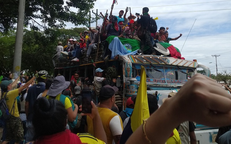 La Minga marchará en Medellín