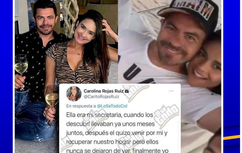 Carolina Rojas Ruiz revela que Piter Albeiro le fue infiel