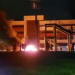 Arde el Palacio de Justicia de Facatativá