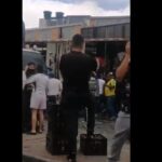 Así fue saqueado un camión de cervezas en Facatativá