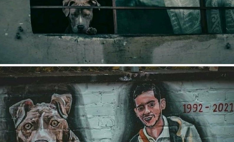 Sebastián Quintero Munera y la mascota que aún lo espera