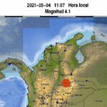 Temblor de 4.1 sacudió a varias ciudades de Colombia