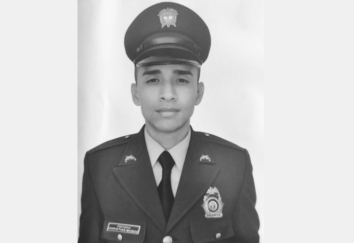Asesinato del policía Christian Muñoz Restrepo en Pance.