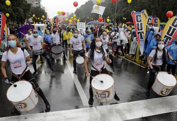 El Comité de Paro anuncia la suspensión temporal de las protestas en Colombia