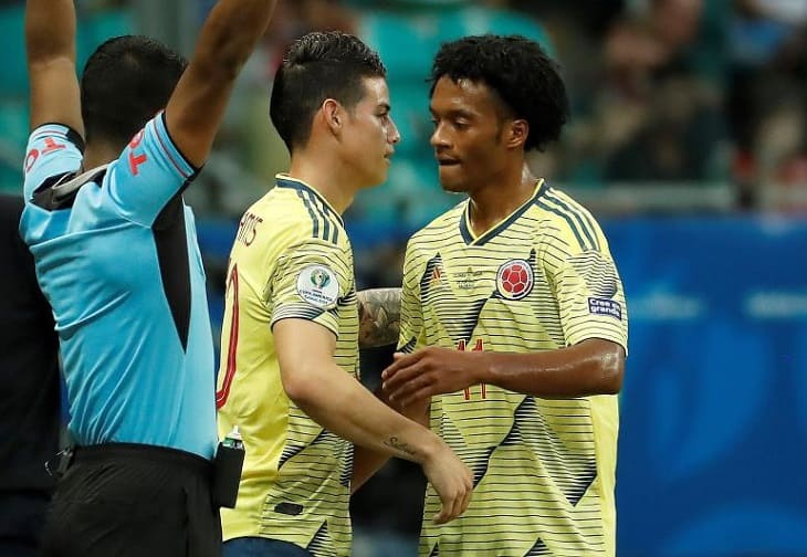 Colombia irá a la Copa América con Cuadrado pero sin James Rodríguez