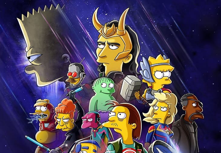 Disney+ anuncia un nuevo corto de Los Simpson inspirado en Marvel