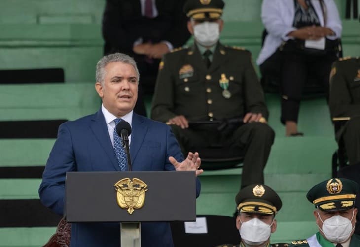 Duque anuncia una cambios en la Policía tras las protestas en Colombia