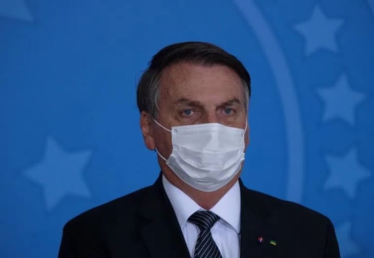 El presidente brasileño, Jair Bolsonaro