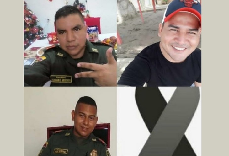 En 'Piscinas Laura Sofía' de Pailitas mataron a 3 policías colombianos