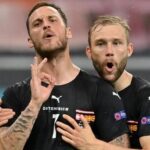 La UEFA abre expediente a Arnautovic por su polemica celebracion