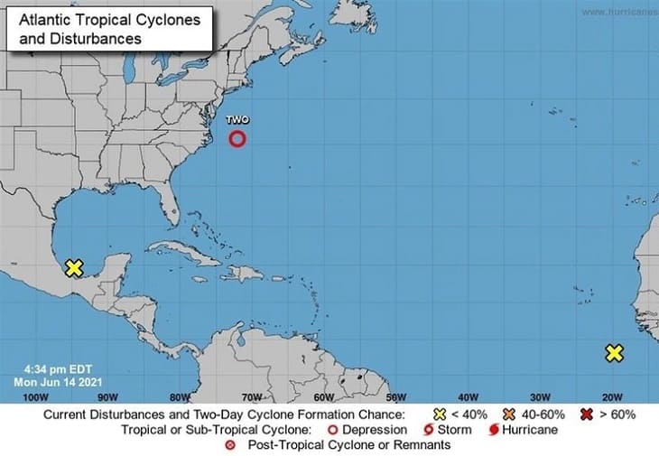 La segunda depresión puede convertirse hoy en tormenta en la cuenca atlántica