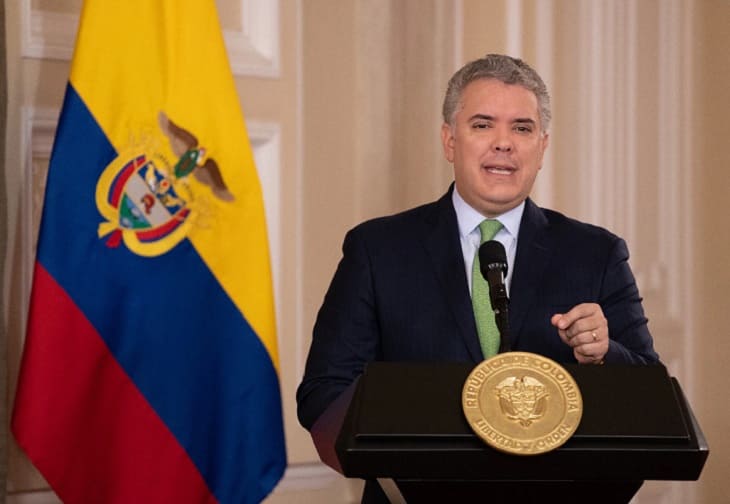 Presidente de Colombia Ivan Duque