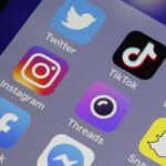 TikTok, Facebook y Twitter