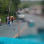 En aparatoso accidente en Monteloro, San Luis, murió motociclista