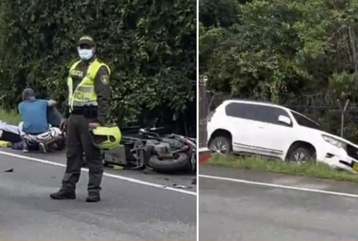 En la vía Puerto López, una mujer motociclista perdió la vida tras choque