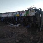 Mueren 27 mineros en accidente de ómnibus de Palomino en Nasca