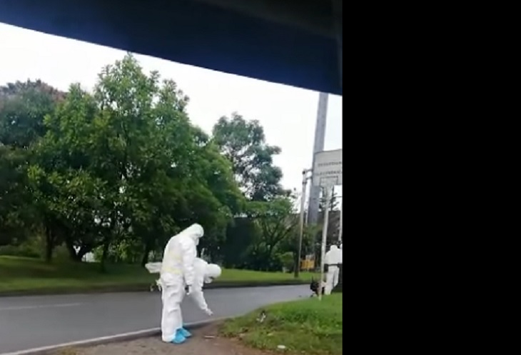 Motociclista murió en accidente en La Macarena en Medellín