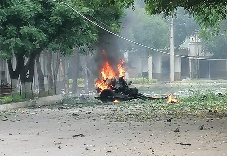 Explota carro bomba en la Brigada 30 del Ejército en ...