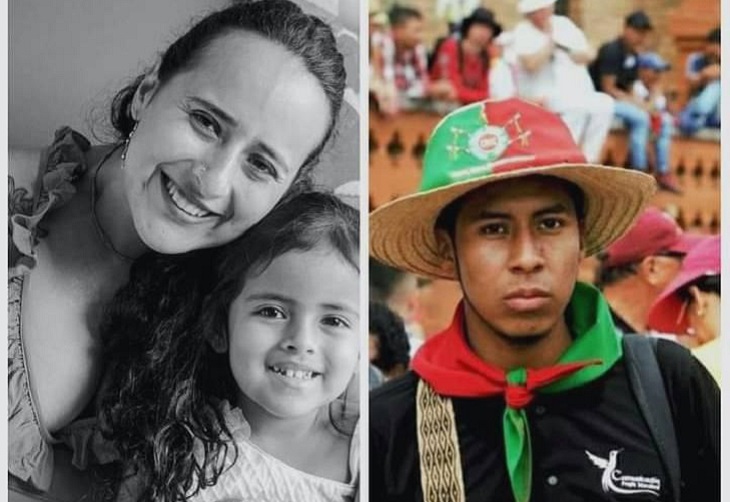 Los 2 comunicadores indígenas y la niña que resultaron heridos en Quilichao