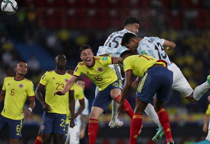 Argentina le marca pesadilla a Colombia en solo 10 minutos