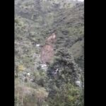 Deslizamiento en corregimiento La Honda en Liborina