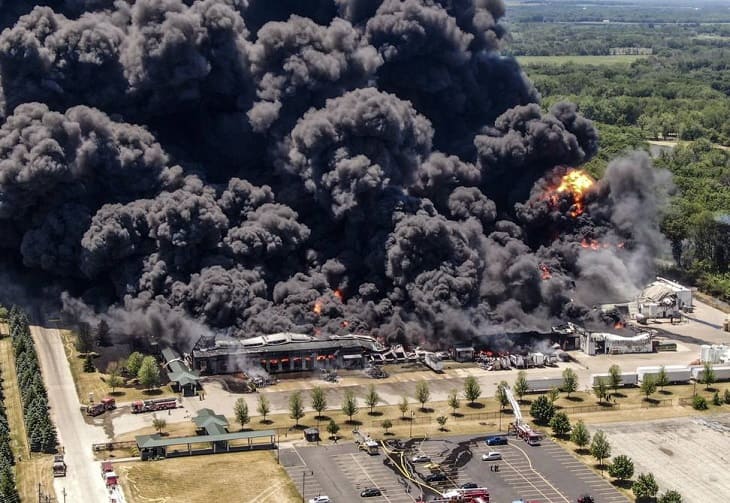 explosión en Estados Unidos