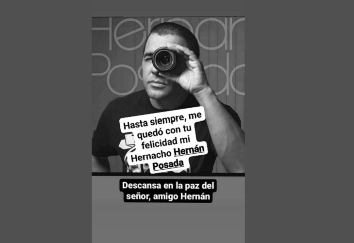 Muerte de Hernán Posada, profesor de fotografía