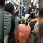 Caos por gases lacrimógenos que ingresaron al Metro en la Estación Universidad