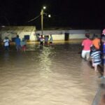 Quebrada desbordada en San José de Uré provocó inundaciones