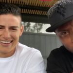 James Rodríguez en live con Zúñiga y Teo